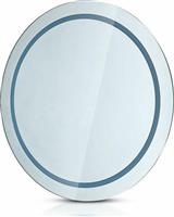 V-TAC 40481 Στρογγυλός Καθρέπτης Μπάνιου Led από Μέταλλο 60x60cm