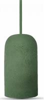 V-TAC Cement Μοντέρνο Κρεμαστό Φωτιστικό Ανάρτηση με Ντουί E27 σε Πράσινο Χρώμα 3742