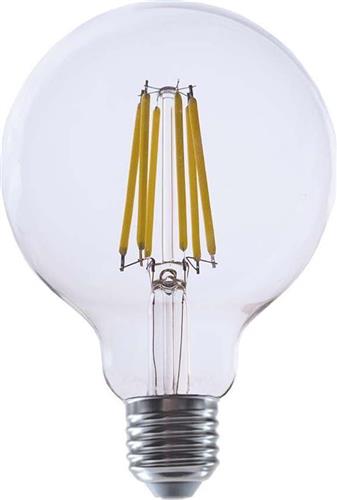 V-TAC Λάμπα LED για Ντουί E27 και Σχήμα G95 Θερμό Λευκό 840lm 2994