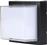 V-TAC Στεγανή Επιτοίχια Πλαφονιέρα Εξωτερικού Χώρου με Ενσωματωμένο LED σε Μαύρο Χρώμα 218543