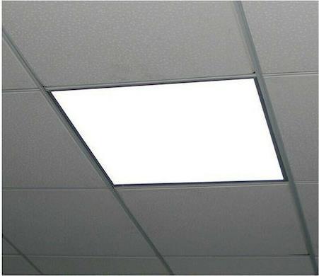 V-TAC Τετράγωνο Χωνευτό LED Panel Ισχύος 45W με Φυσικό Λευκό Φως 60x60cm 6024