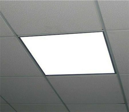 V-TAC Τετράγωνο Χωνευτό LED Panel Ισχύος 45W με Θερμό Λευκό Φως 60x60cm 6377