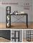 Vasagle Γραφείο 56x120x120cm Ebony Black LWD048B56