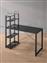 Vasagle Γραφείο 56x120x120cm Ebony Black LWD048B56