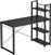 Vasagle Γραφείο 56x120x120cm Ebony Black LWD048B56