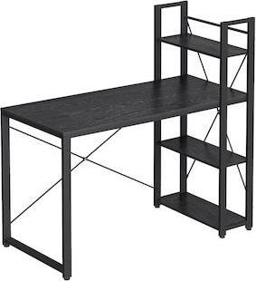 Vasagle Γραφείο 56x120x120cm Ebony Black LWD048B56