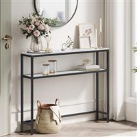 Vasagle Κονσόλα Μεταλλική Λευκή Μ80xΠ20xΥ80cm LNT130W59V1
