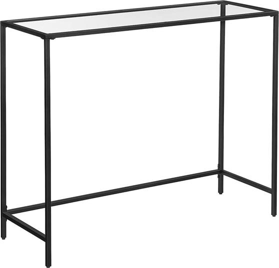 Vasagle Κονσόλα Μεταλλική Μαύρη Μ100.5xΠ35xΥ80cm LGT026B01