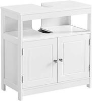 Vasagle Πάγκος χωρίς Νιπτήρα Μ60xΒ30xΥ60cm Ματ Λευκό BBC301W01