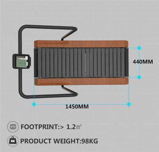 Viking CT-400 Saga Μαγνητικός Διάδρομος Γυμναστικής για Χρήστη έως 160kg