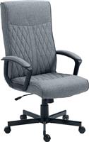 Vinsetto Καρέκλα Γραφείου με Ανάκλιση Γκρι 921-605V00CG