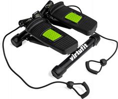 Virtufit ST10 Mini Stepper με Λάστιχα Εκγύμνασης VFST10