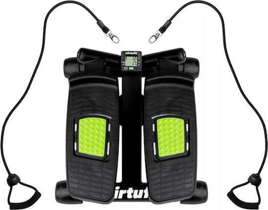 Virtufit ST10 Mini Stepper με Λάστιχα Εκγύμνασης VFST10