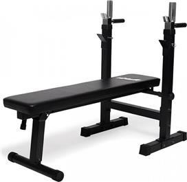 Virtufit VFB02032 Ρυθμιζόμενος Πάγκος Γυμναστικής Γενικής Χρήσης με Ορθοστάτες