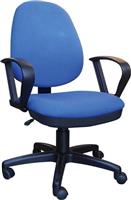Welltrust Καρέκλα Γραφείου με Μπράτσα Μπλε 13801-0391-2