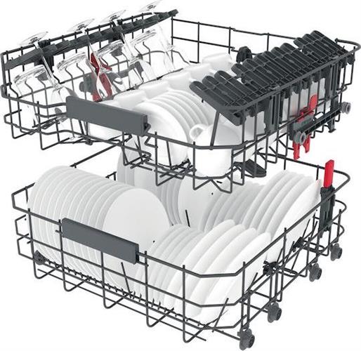 Whirlpool WIC 3C33 PFE Πλήρως Εντοιχιζόμενο Πλυντήριο Πιάτων για 14 Σερβίτσια Π60cm
