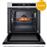 Whirlpool WOI5S8PM2SWA Φούρνος άνω Πάγκου 73lt Λευκός