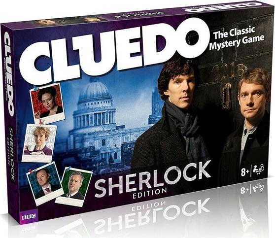 Winning Moves Επιτραπέζιο Παιχνίδι Cluedo: Sherlock Edition για 2-6 Παίκτες 8+ Ετών 019514