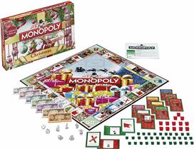 Winning Moves Επιτραπέζιο Παιχνίδι Monopoly Christmas Edition για 8+ Ετών 024358