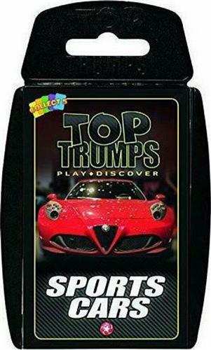 Winning Moves Επιτραπέζιο Παιχνίδι Top Trump Sports Cars για 2+ Παίκτες 6+ Ετών WM01608-EN1