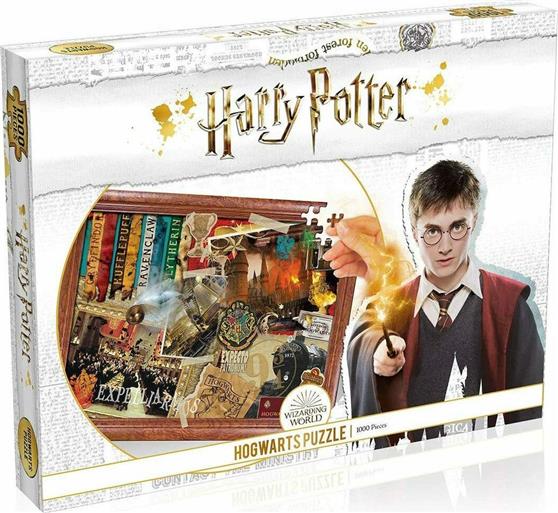 Winning Moves Puzzle Harry Potter-Hogwarts 2D 1000pcs WM00371-ML1