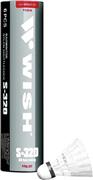 Wish Φτερά Badminton 6τμχ Λευκές 42007