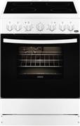 Zanussi ZCV65201WA Κουζίνα 54lt με Κεραμικές Εστίες Π60cm Λευκή