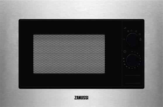 Zanussi ZMSN5SX Εντοιχιζόμενος Φούρνος Μικροκυμάτων με Grill 17lt Π60xΒ39xΥ31.2cm Inox