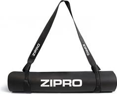 Zipro Στρώμα Γυμναστικής Yoga-Pilates Μαύρο με Ιμάντα Μεταφοράς 183x61x0.6cm 10947164